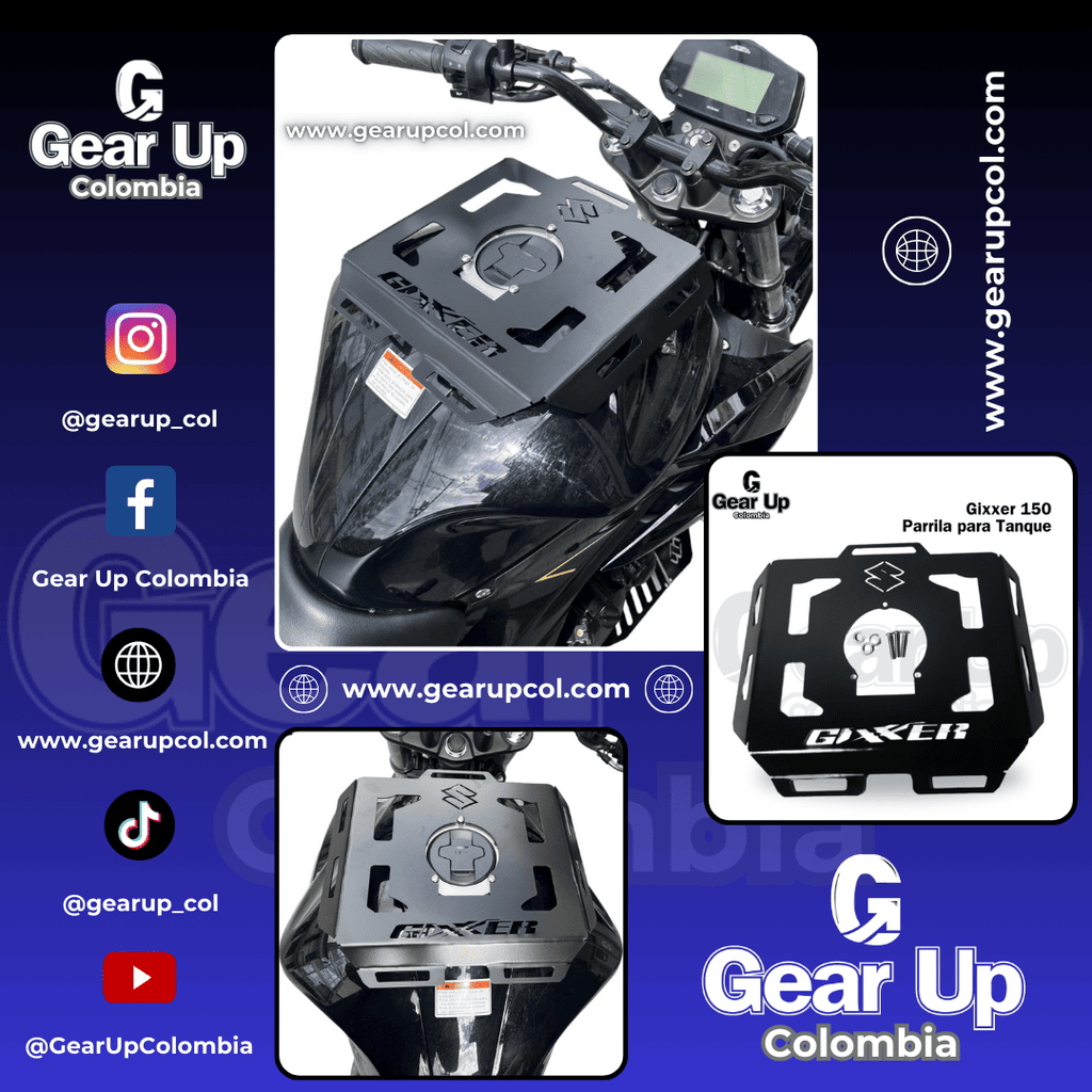 Gixxer 150 FI y 250 - Parrilla Tanque