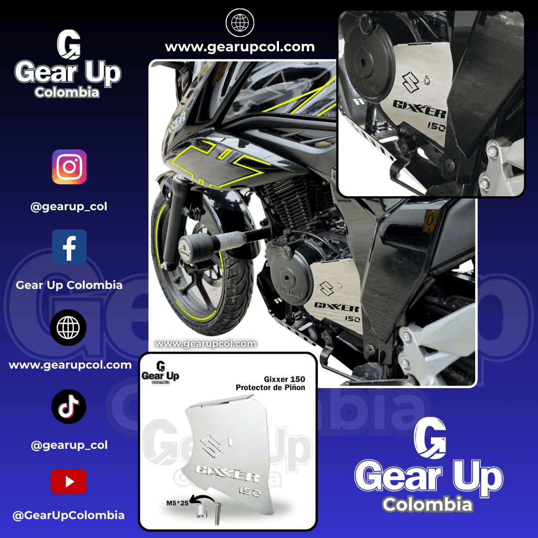 Gixxer 150 - Protector de Piñón