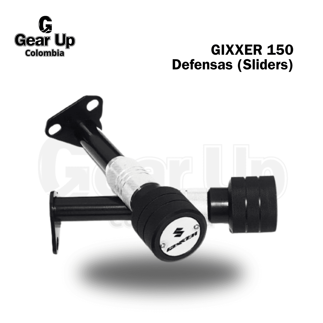 Gixxer 150 - Defensas (Sliders) cilindro de Aluminio