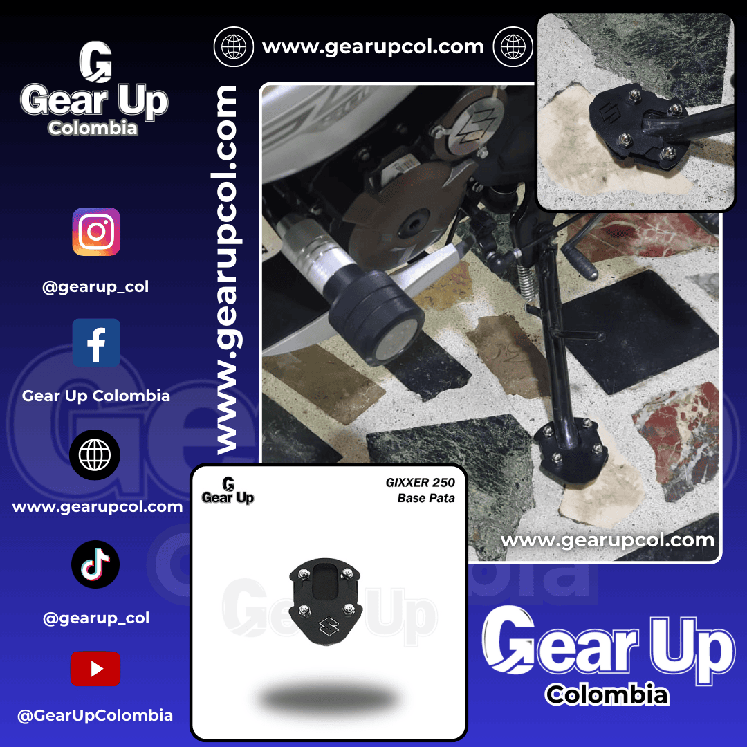 Gixxer 150 FI y 250 - Base para Pata