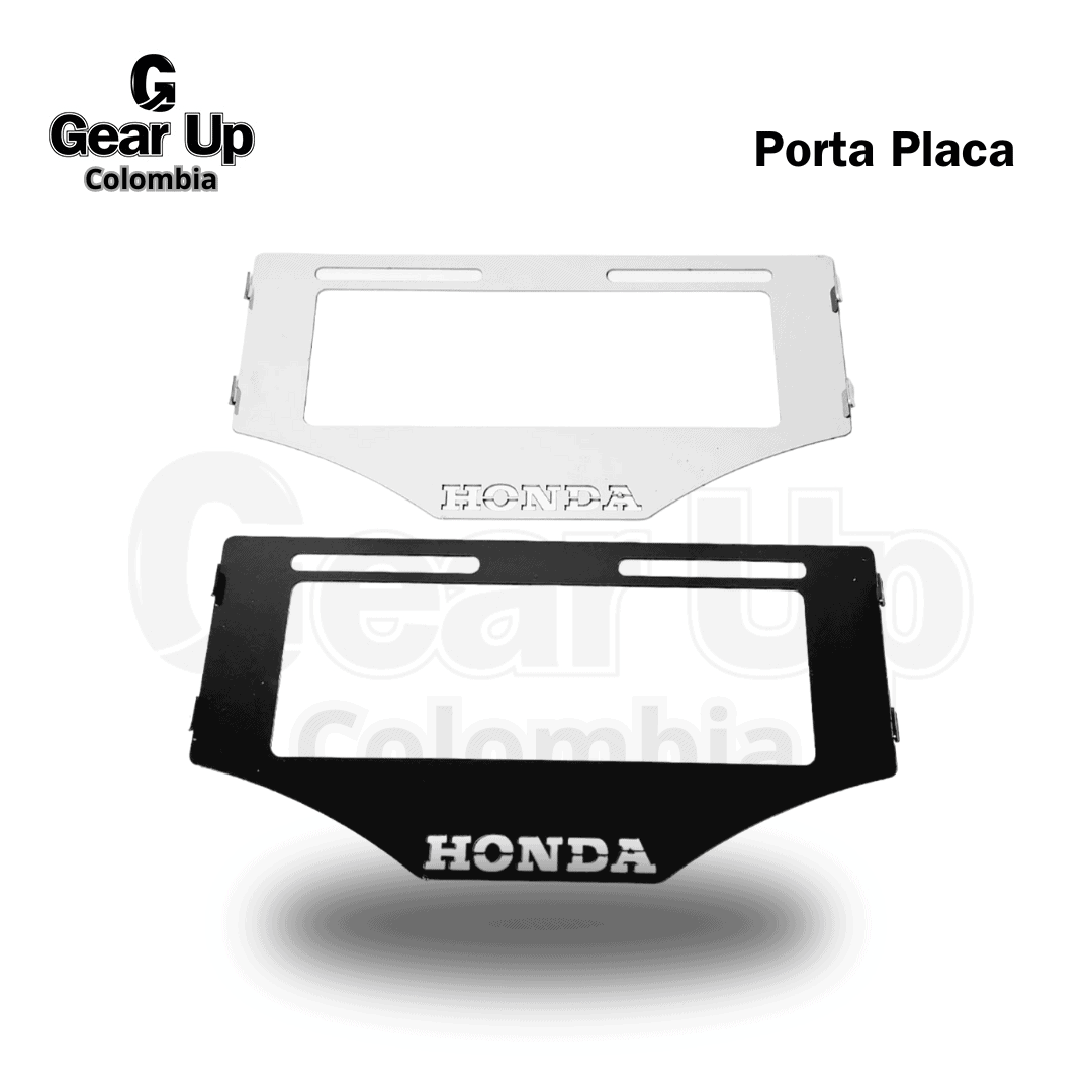 Honda - Portaplacas + Logo 3D