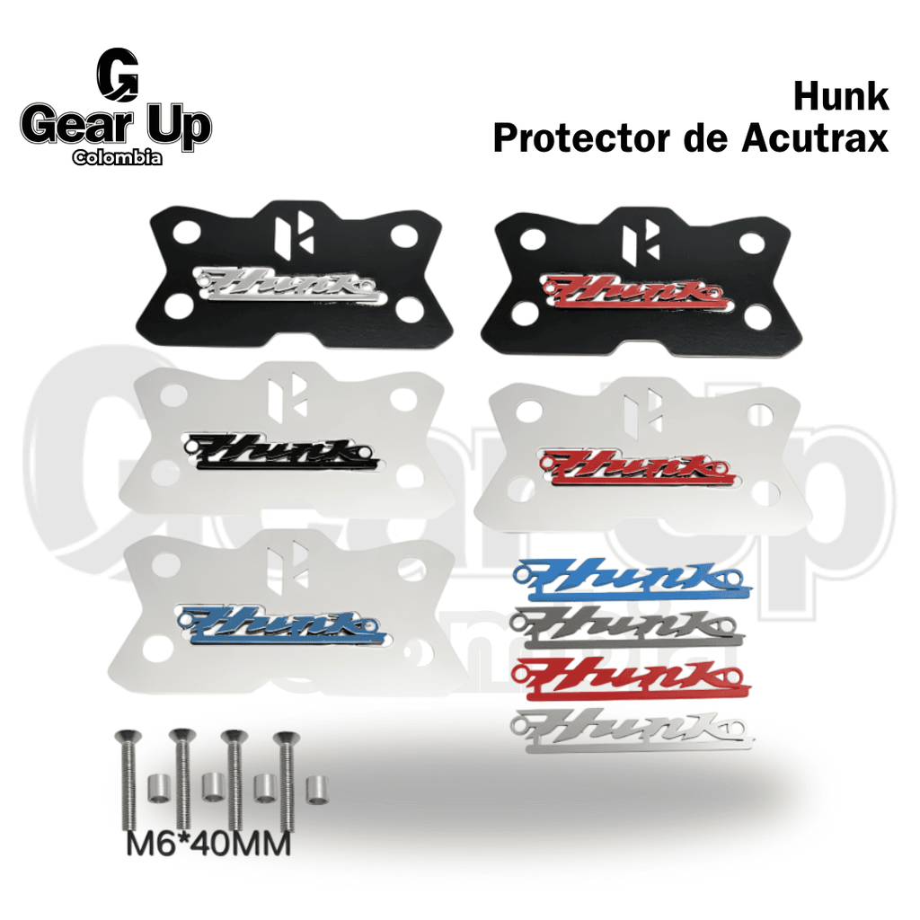 Hunk 125 R - Protector de Acutrax + Logo 3D