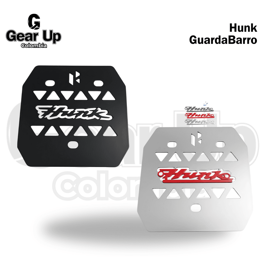 Hunk 125 R - GuardaBarro + Logo 3D