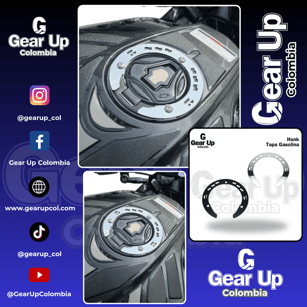 Hunk 125 R - Protector Tapa Gasolina