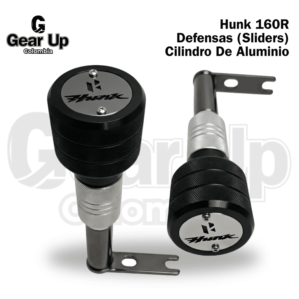 Hunk 160R - Defensas (Sliders) Cilindro de Aluminio