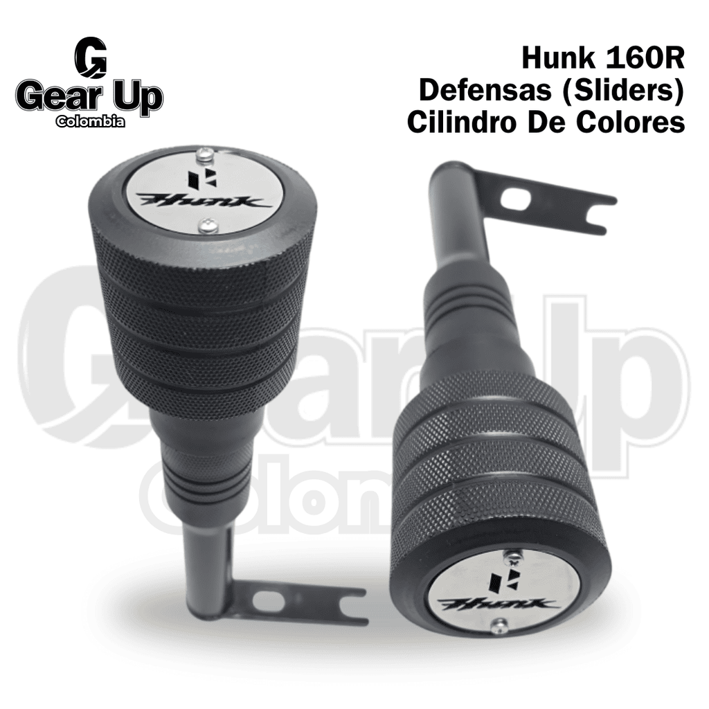 Hunk 160R - Defensas (Sliders) cilindro de Colores