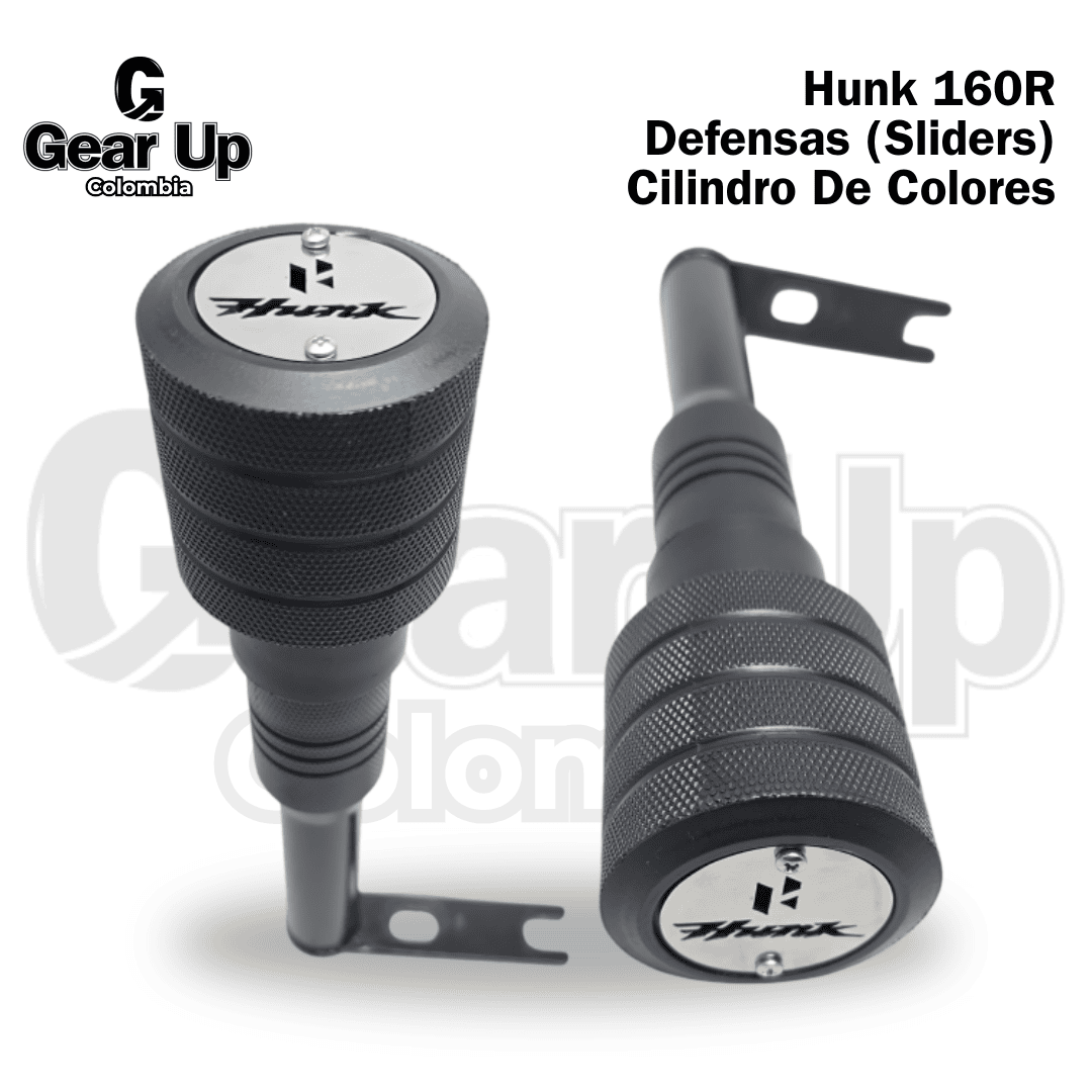 Hunk 160R - Defensas (Sliders) cilindro de Colores