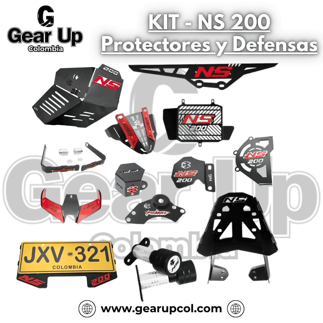 NS 200 - Kit Protectores 3D