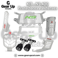 NS 400 Z - Kit Protectores + Logo 3D