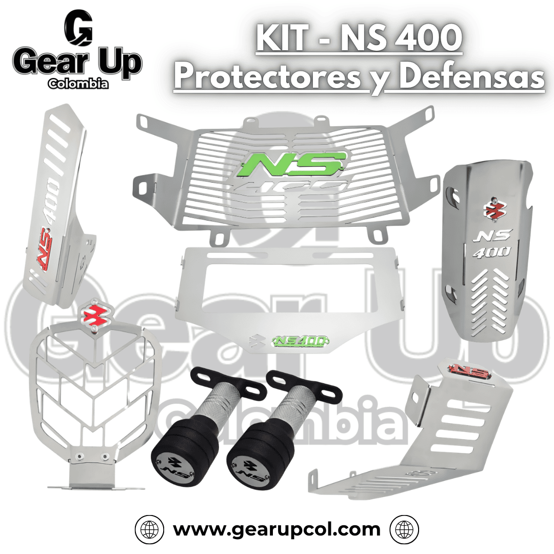 NS 400 Z - Kit Protectores + Logo 3D
