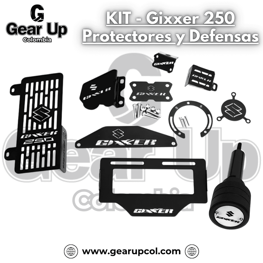 GIXXER 250 - Kit Protectores