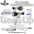 DR 160X - Kit Protectores + Logo 3D
