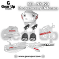 NX 190 - Kit Protectores + Logo 3D