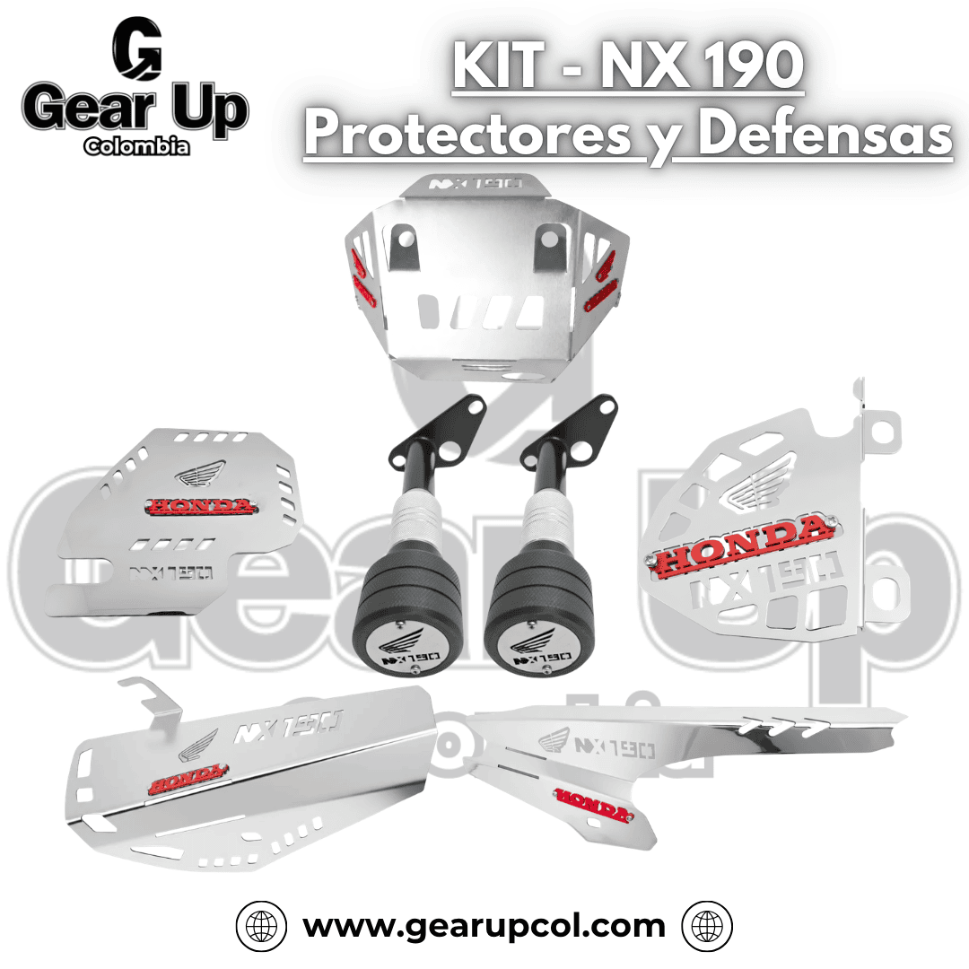 NX 190 - Kit Protectores + Logo 3D