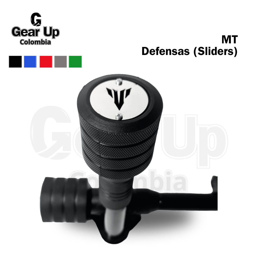 MT 15 - Defensas (Sliders) cilindro de Colores