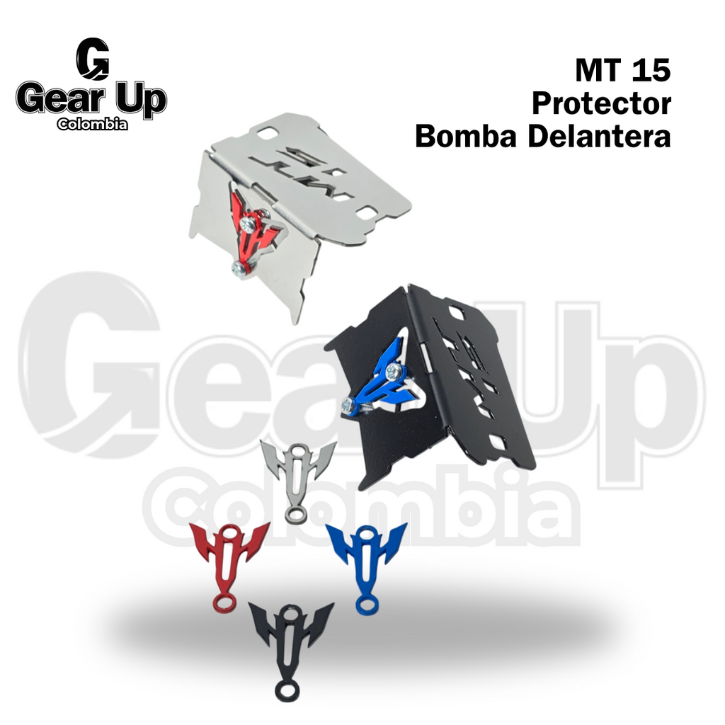 Protector Bomba Delantera + Logo 3D - MT 15