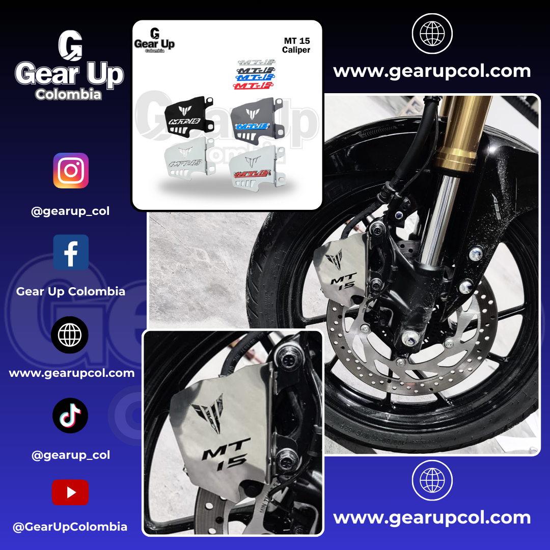 Protector de Caliper + Logo 3D - MT15