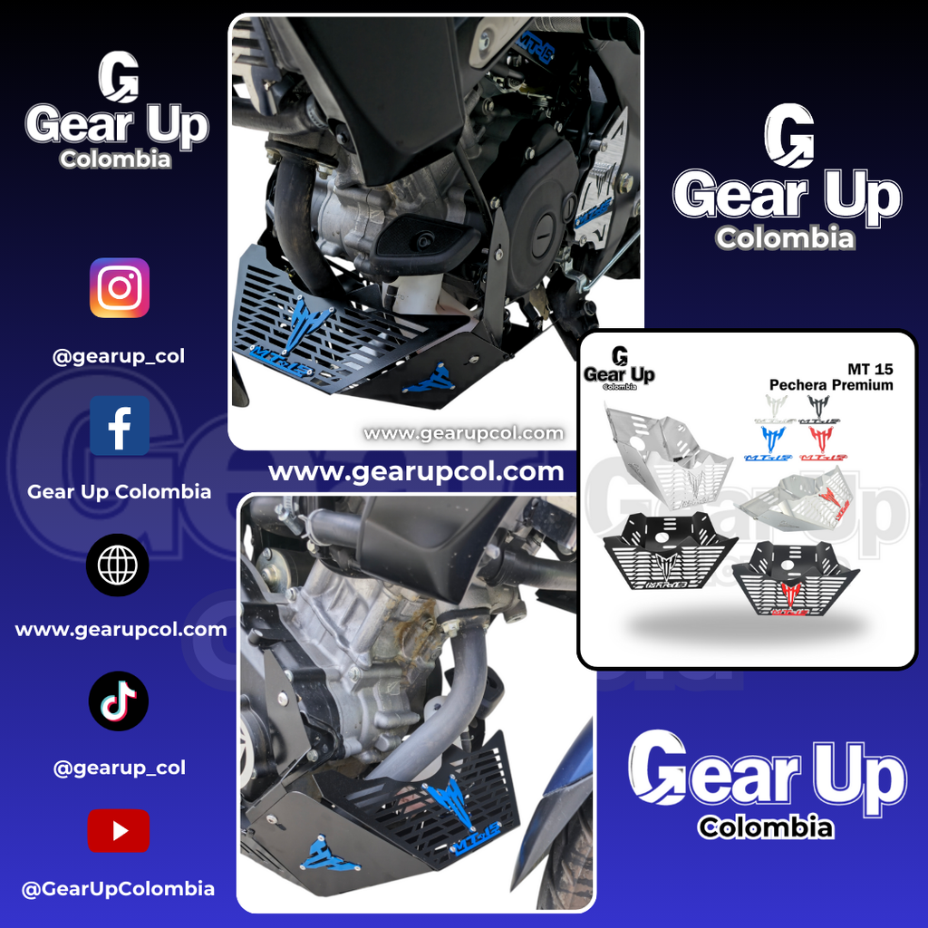 Protector de Motor / Pechera Premium - MT15