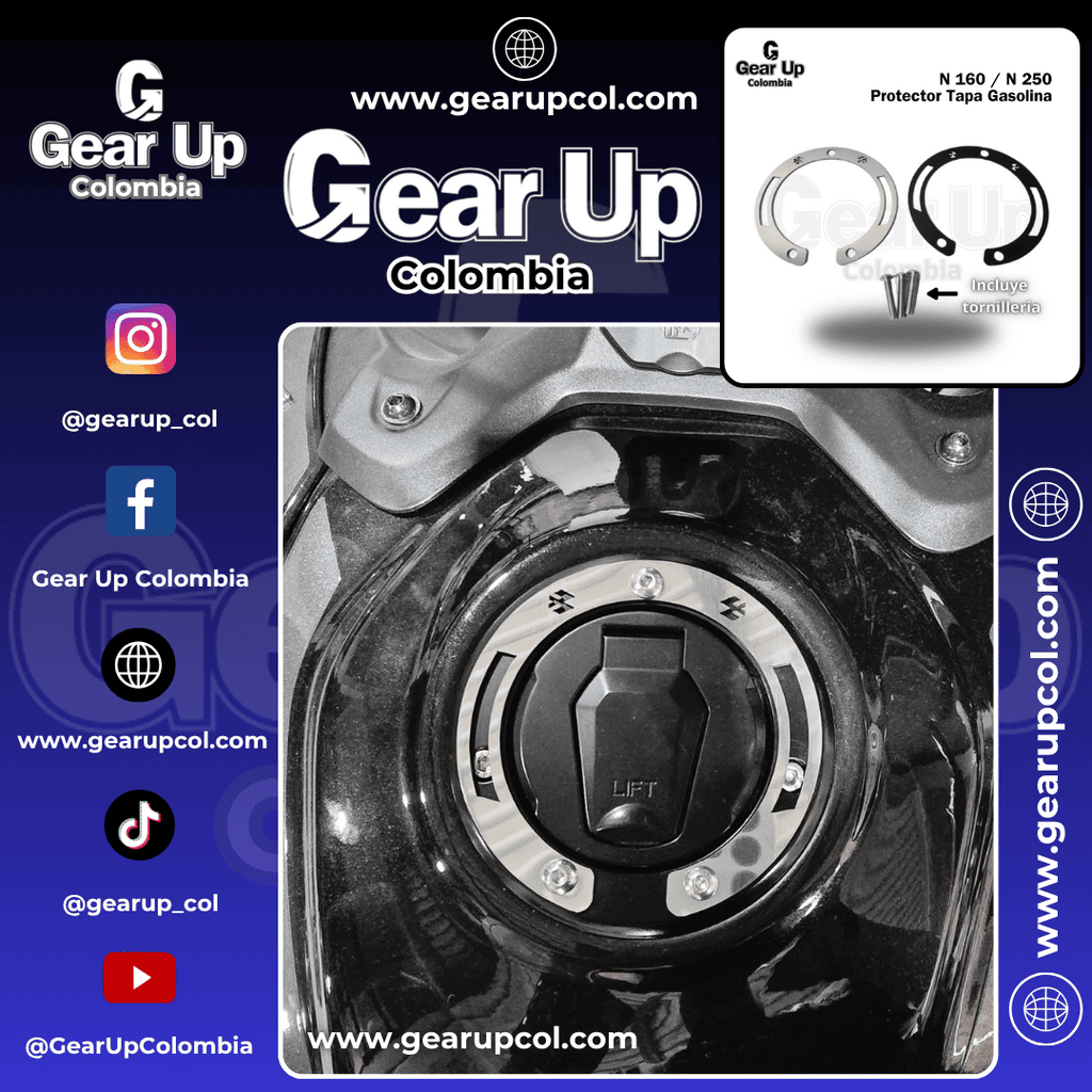 N 250 - Protector de Tapa Gasolina