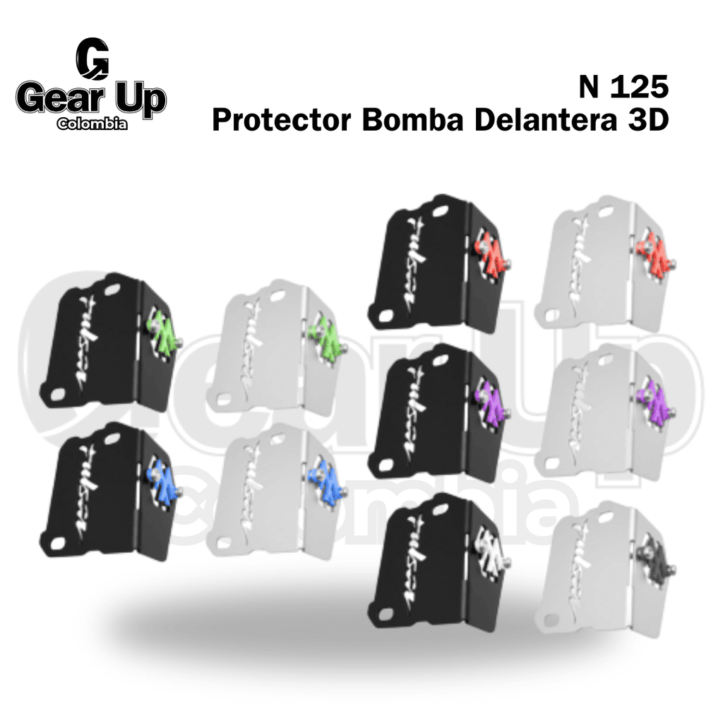 N 125 - Protector Bomba Delantera + Logo 3D