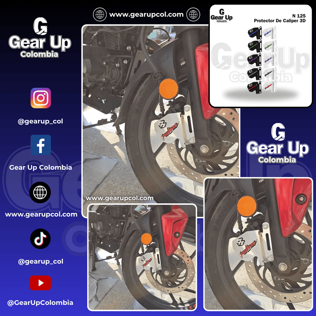 N 125 - Protector de Caliper + Logo 3D