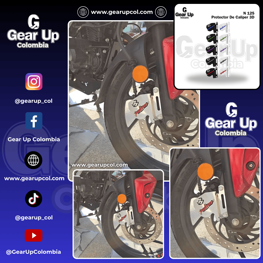 N 125 - Protector de Caliper + Logo 3D