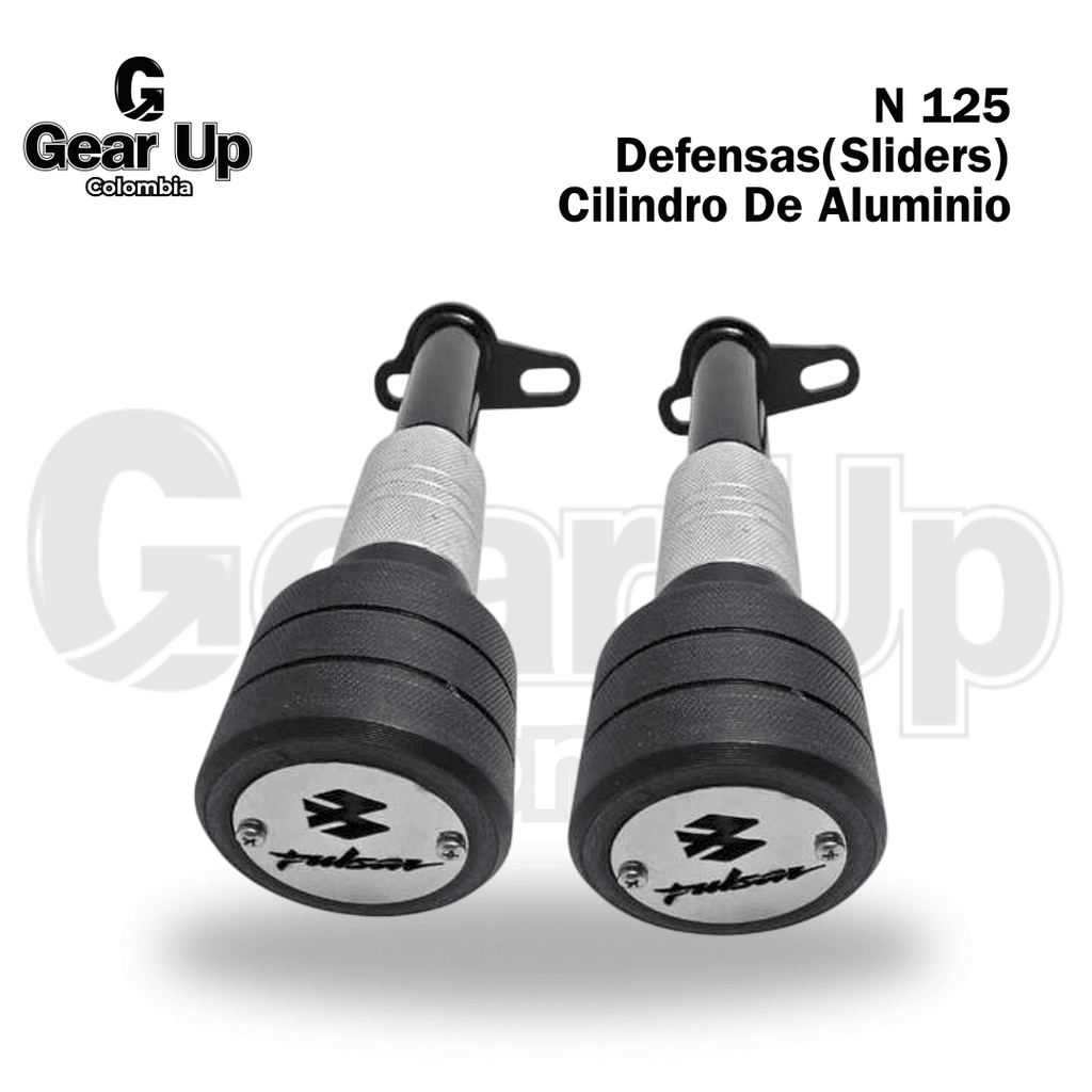 N 125 - Defensas (Sliders) Cilindro de Aluminio