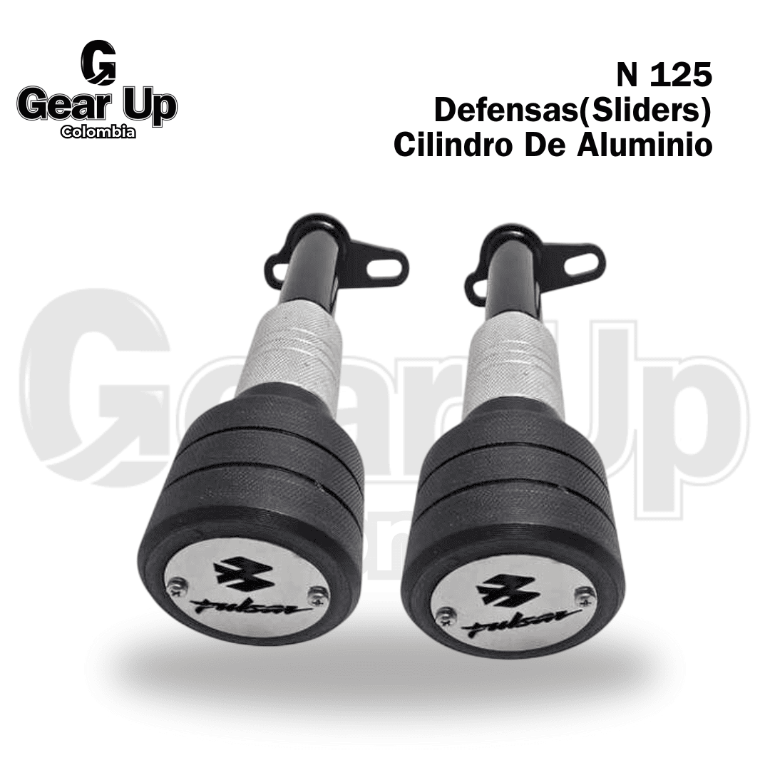 N 125 - Defensas (Sliders) Cilindro de Aluminio