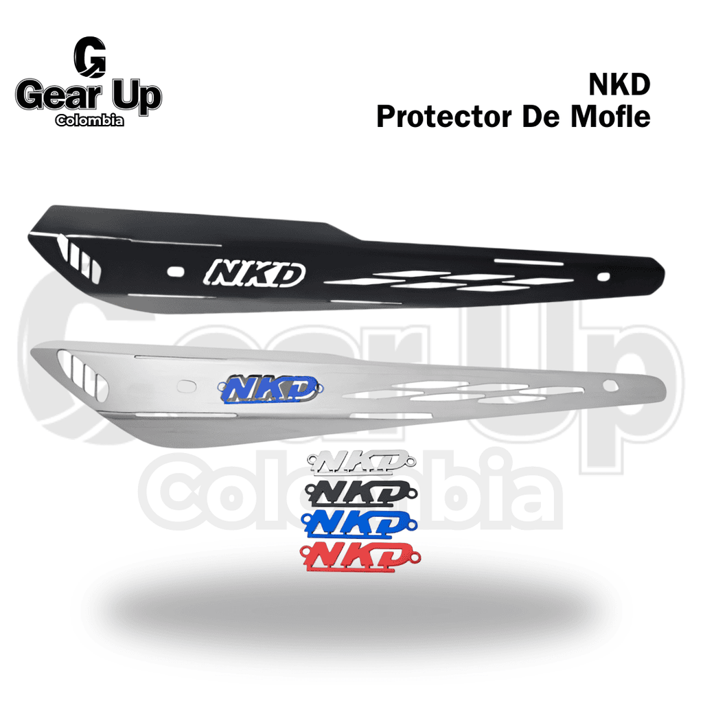 NKD - Protector De Mofle + Logo 3D
