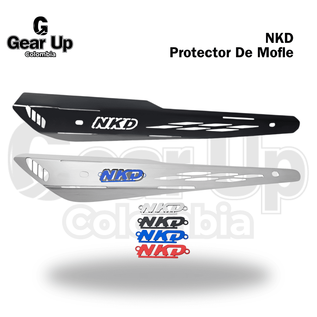 NKD - Protector De Mofle + Logo 3D