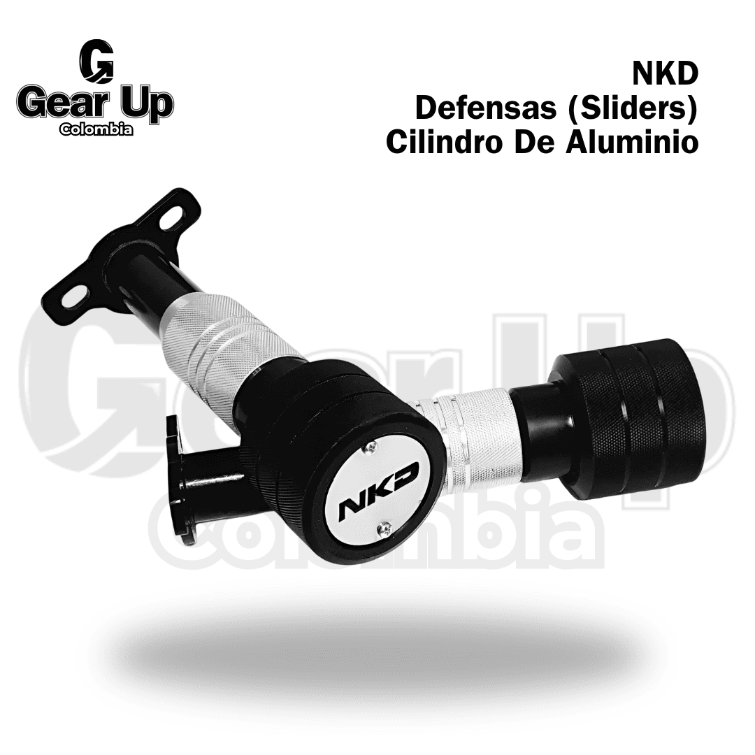 NKD - Defensas (Sliders) Cilindro de Aluminio