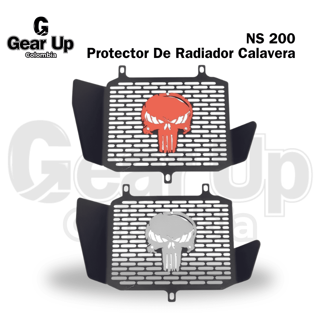 NS 200 - Protector Radiador Calavera