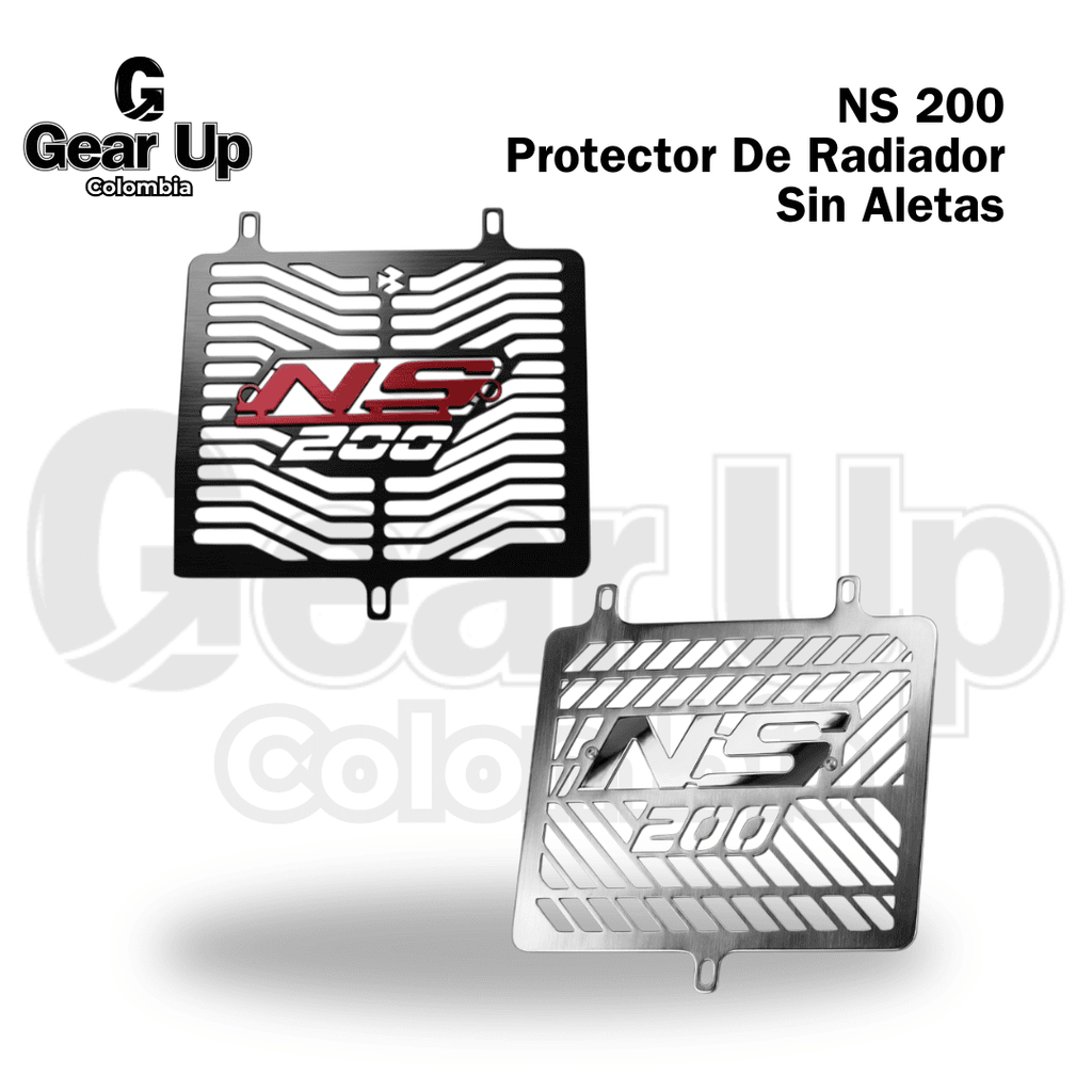 NS 200 - Protector Radiador Sin Aletas