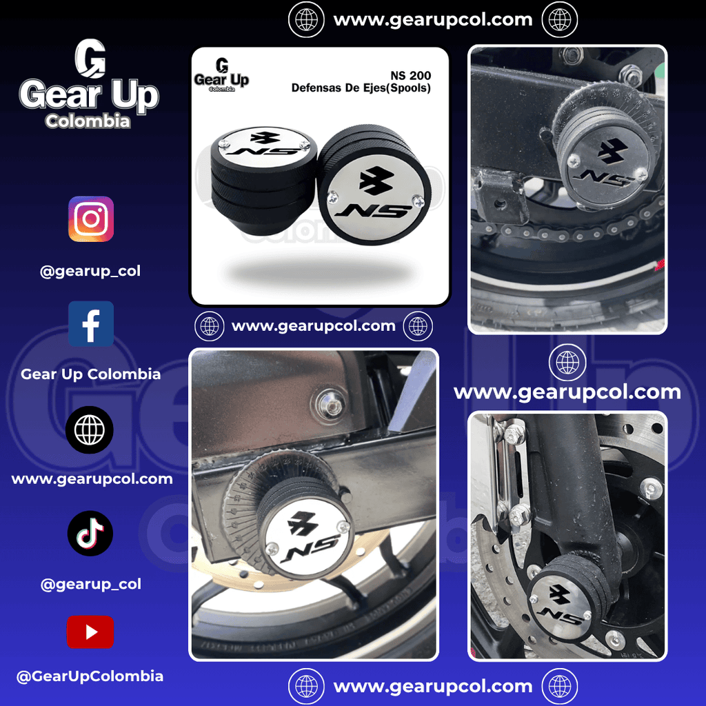 NS 200 - Defensas de ejes (Spools)