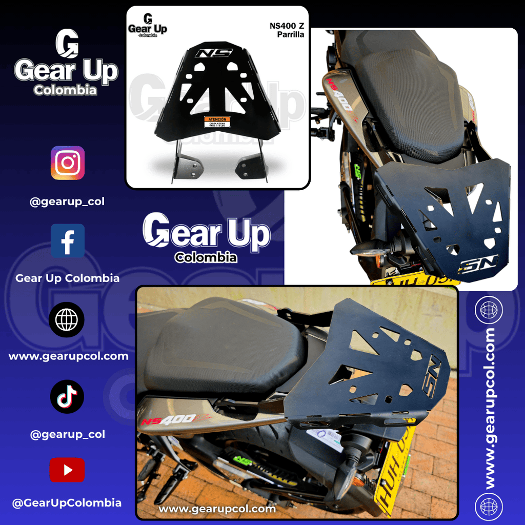 Ns400Z - Parrilla para Baúl Universal