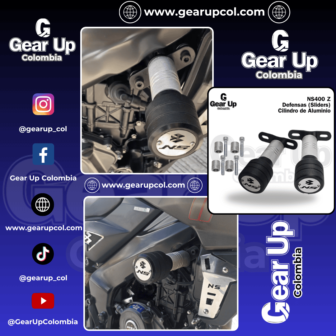 NS 400 Z - Kit Protectores + Logo 3D