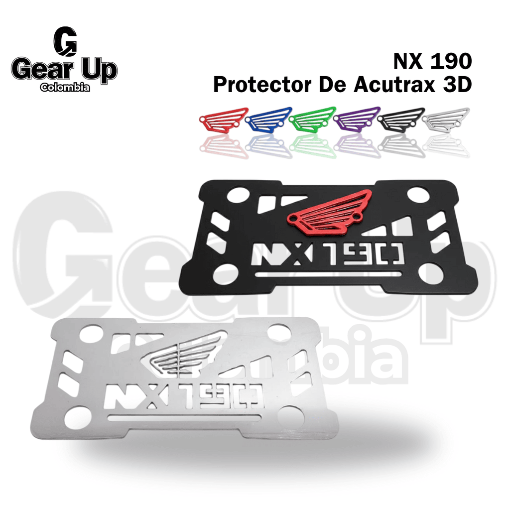 NX 190 - Protector de Acutrax + Logo 3D