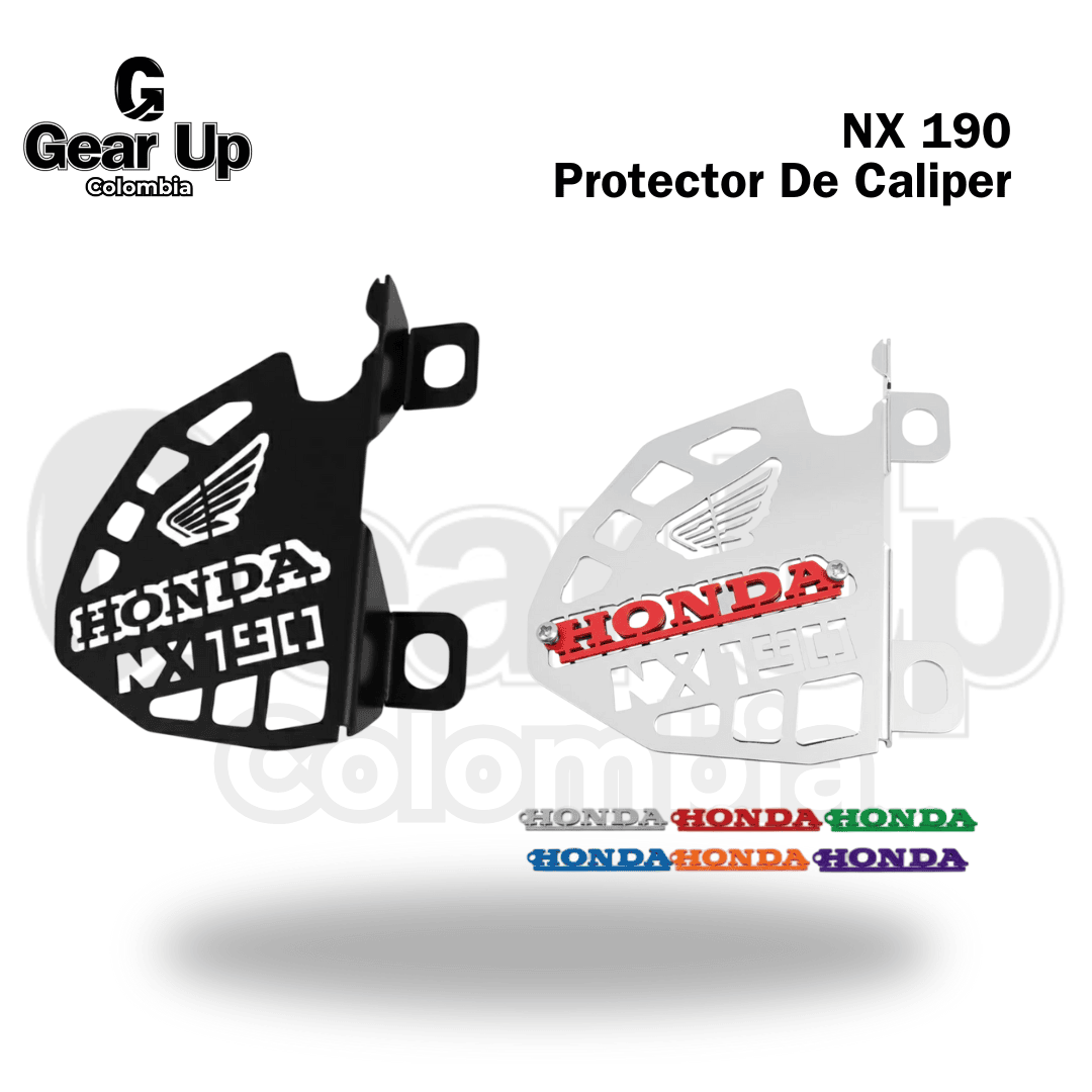 NX 190 - Protector Caliper Delantero + Logo 3D