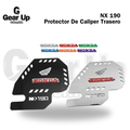 NX 190 - Protector Caliper Trasero + Logo 3D