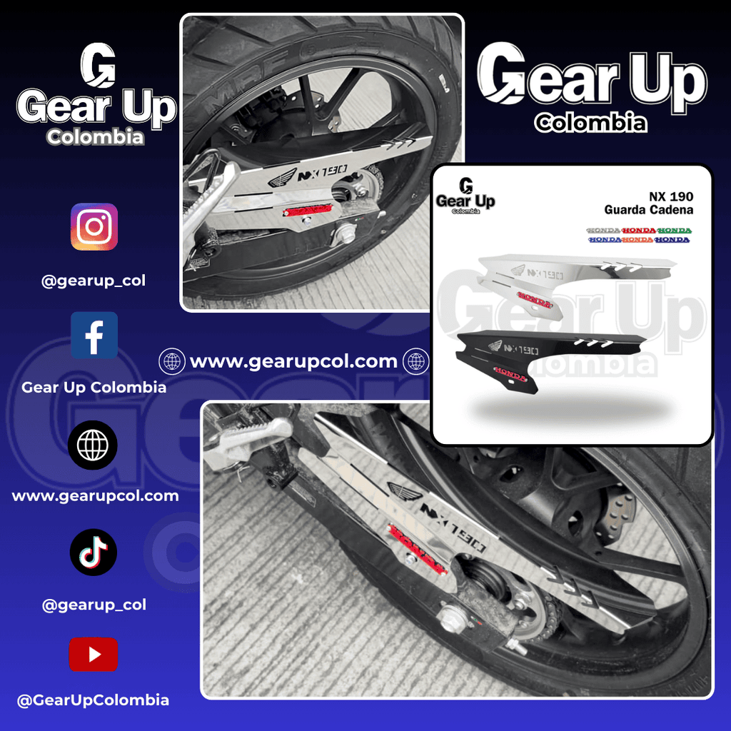 NX 190 - GuardaCadena + Logo 3D