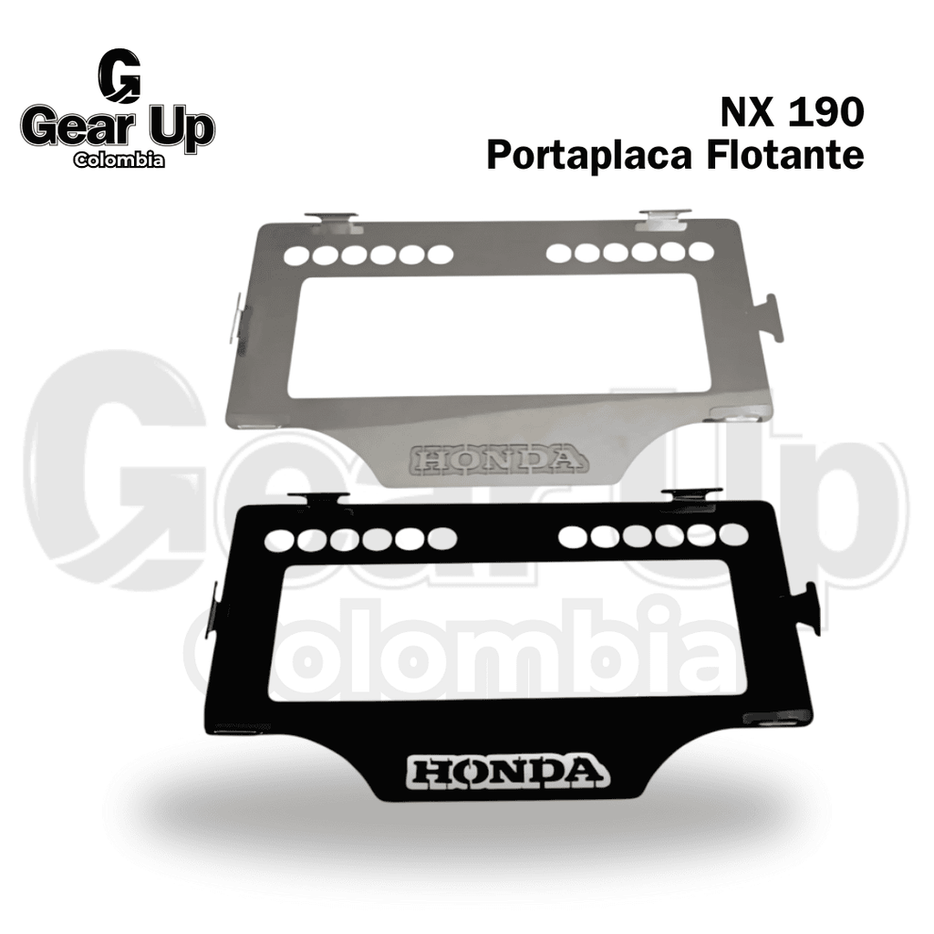 Honda - Portaplacas Flotante (SIN PERFORAR)