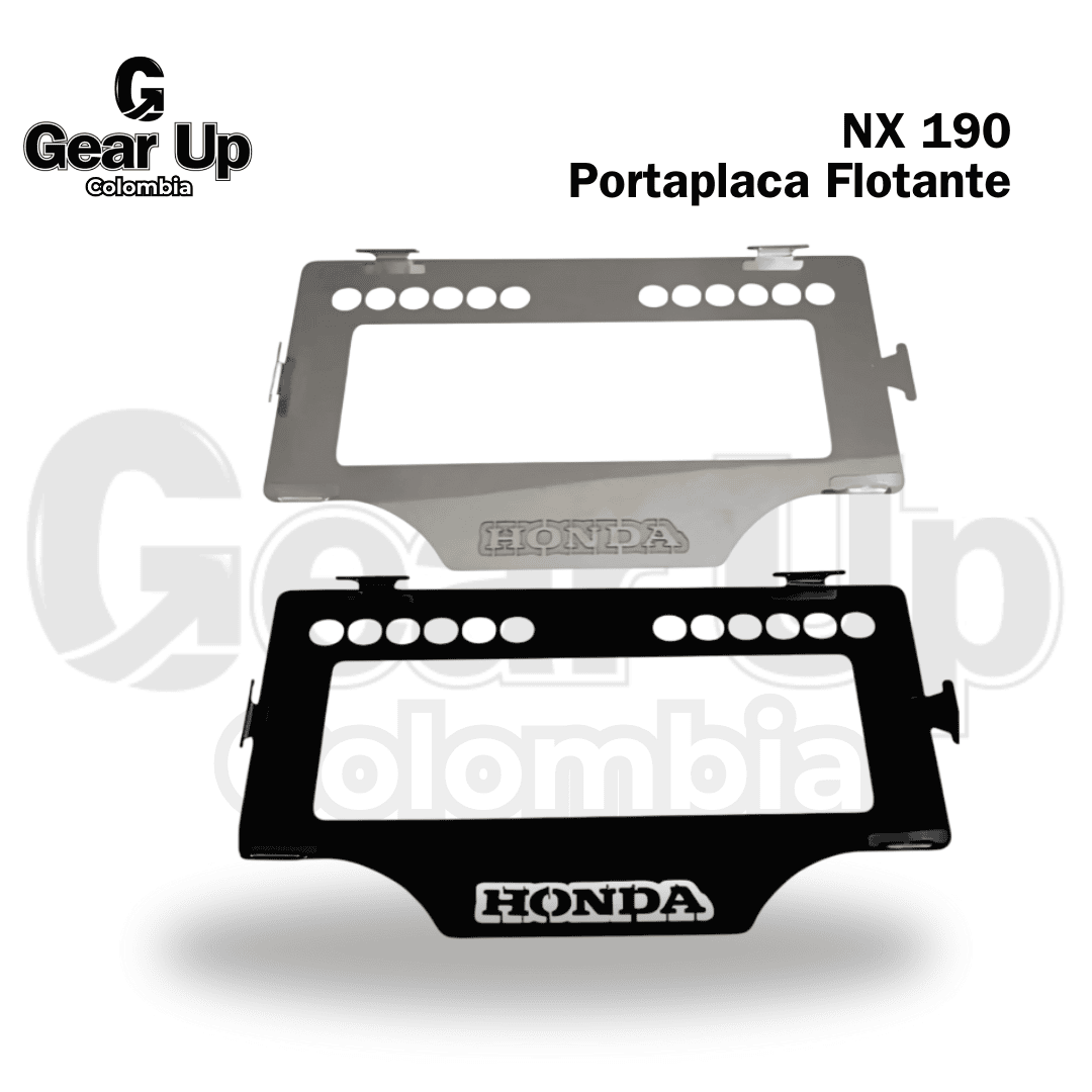 Honda - Portaplacas Flotante (SIN PERFORAR)