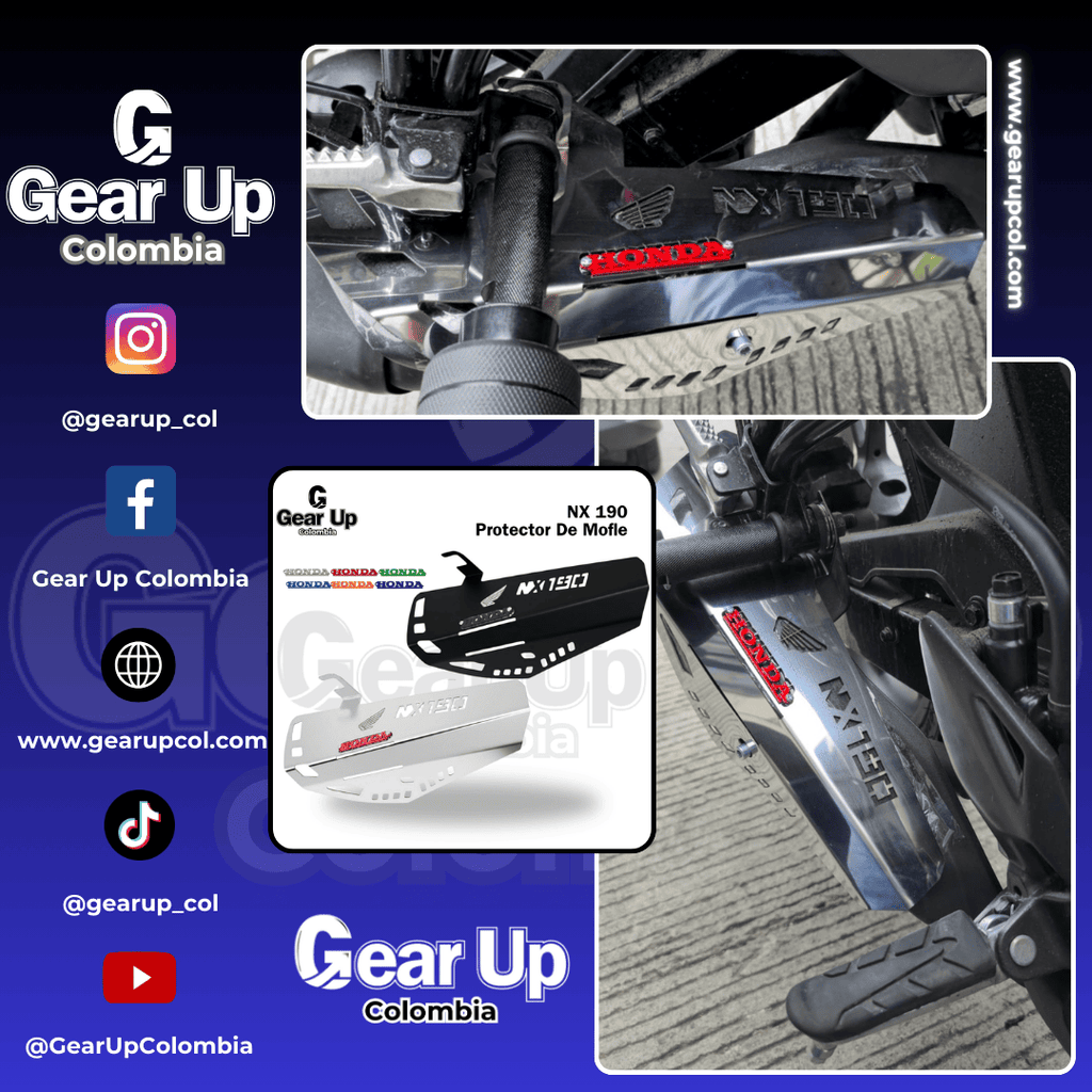 NX 190 - Kit Protectores + Logo 3D
