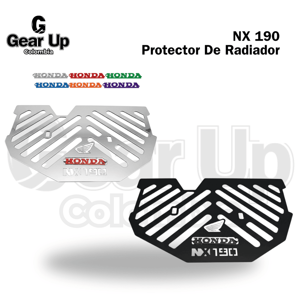 NX 190 - Protector de Radiador + Logo 3D