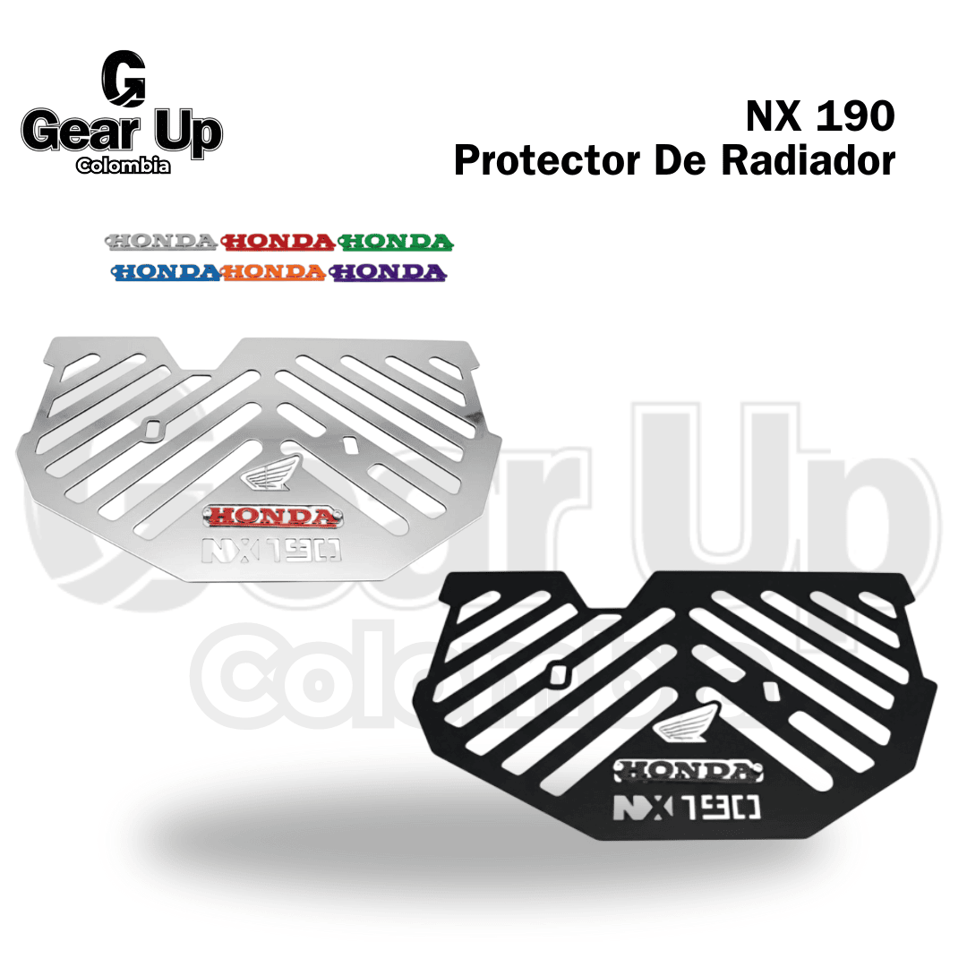 NX 190 - Protector de Radiador + Logo 3D