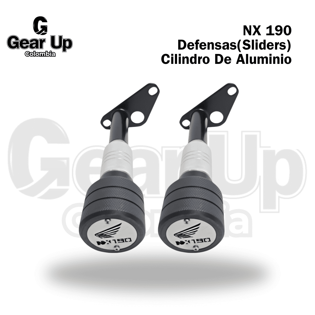 NX 190 - Defensas (Sliders) Cilindro de Aluminio