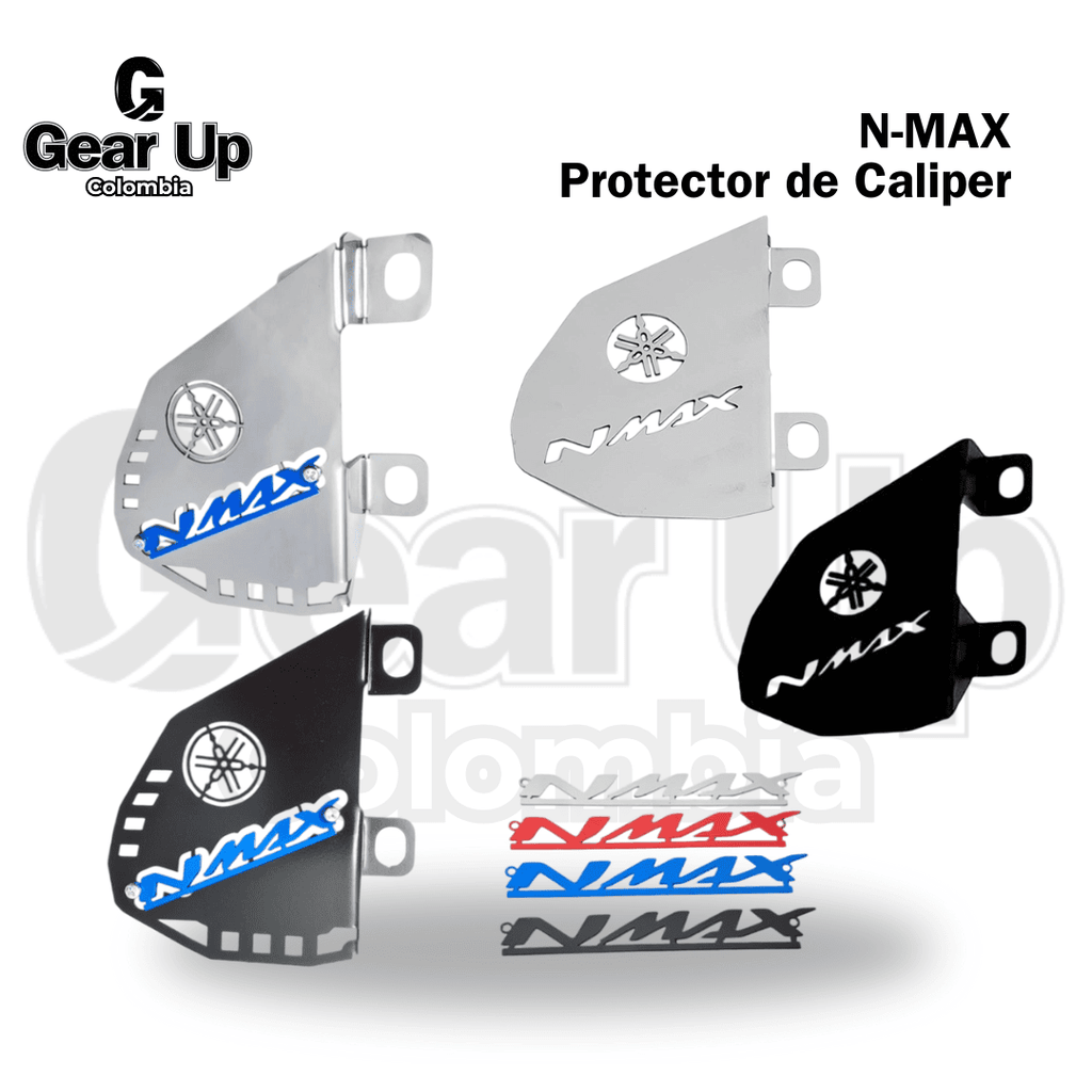 Nmax y Nmax Connected - Protector de Caliper + Logo 3D