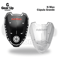 Nmax Connected V2 - Cúpula Grande + Logo 3D
