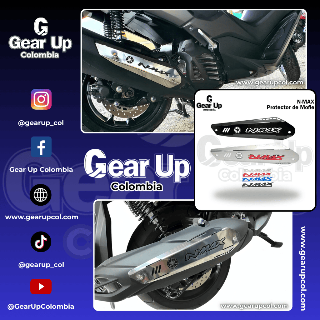 Nmax Connected V3 - Protector De Mofle