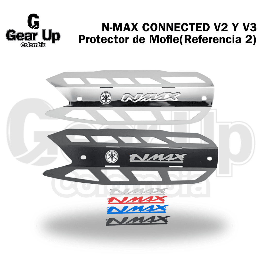 Nmax Connected V3 - Protector De Mofle (Diseño 2)